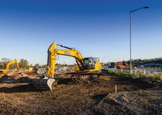 Paletli ekskavatörler JCB JS330LC LR
