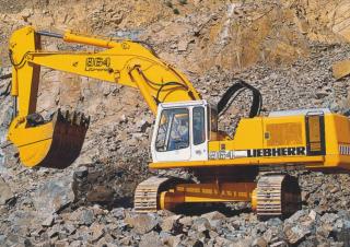 Paletli ekskavatörler Liebherr R964