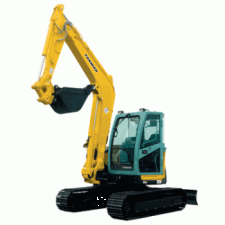 Paletli ekskavatörler Yanmar VIO 80 U