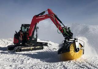Paletli ekskavatörler Yanmar ViO82 