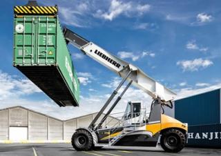 Reach stacker Liebherr LRS 545 Litronic