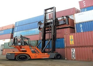 Reach stacker Toyota THD1980-E5