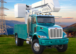 Trucks Rigid Chassis Peterbilt 348 PACCAR PX-7