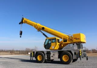 Rough-terrain Cranes Grove GRT655L
