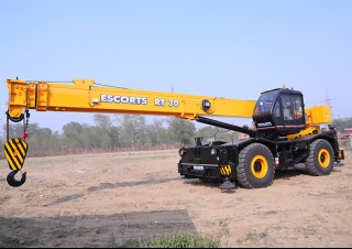 Rough-terrain Cranes Escorts RT-30