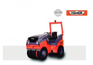 Rollers Rubber-wheeled Rollers Hamm HD 14 TT