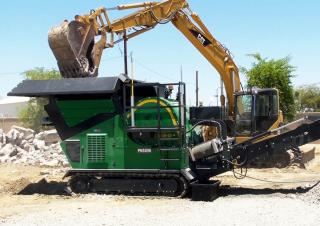 Rubble Recycling Plants Komplet LEM TRACK 6040