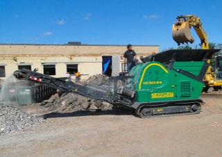 Rubble Recycling Plants Komplet LEM TRACK 6040