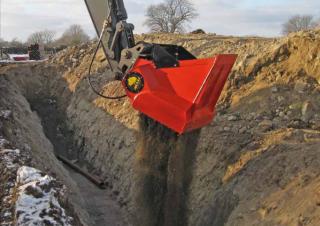 Attachments Screening buckets Allu DN 3-12 TS