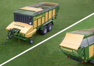 Silage trailers Krone AX 280 HD