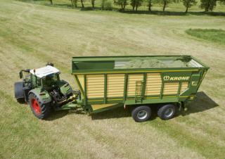 Silage trailers Krone TX 460 D 