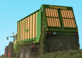 Silage trailers Krone ZX 400 GL