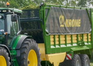 Silage trailers Krone ZX 430 GD 