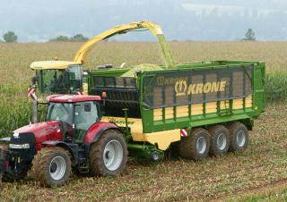 Silage trailers Krone ZX 430 GD 