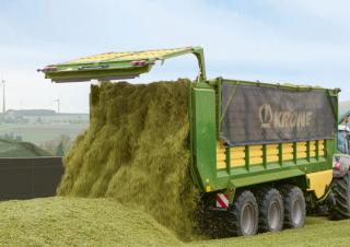Silage trailers Krone ZX 430 GD 
