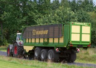 Silage trailers Krone ZX 430 GD 