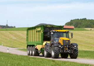 Silage trailers Krone ZX 430 GD 
