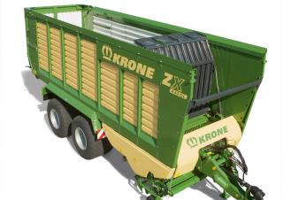 Silage trailers Krone ZX 470 GL 
