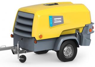 Hava Kompresörleri Taşınabilir Hava Kompresörleri - Dizel, Elektrikli, Benzinli Atlas Copco XAS 58-7 KdG 6 kVA
