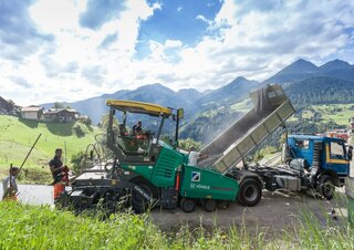 Tekerlekli asfalt parkeleri Vögele Super 1803-3i