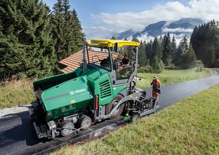Tekerlekli asfalt parkeleri Vögele Super 1803-3i