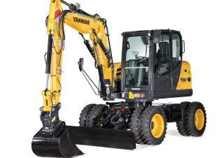 Tekerlekli ekskavatörler Yanmar B 75 2PB