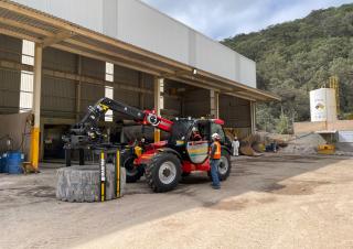 Telehandlers Manitou MT-X 733 Mining