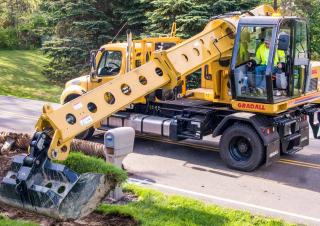Telescopic Excavators Gradall D154