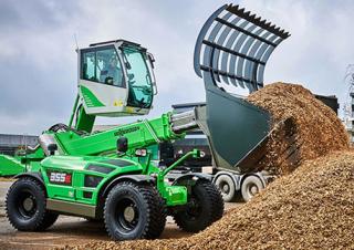 Rotating telehandlers Sennebogen 355 E 