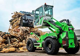 Rotating telehandlers Sennebogen 355 E 