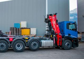 Timber loading cranes Cranab RZ 18R NHY 5+4