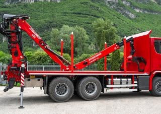 Timber loading cranes Cranab TZ 13.2 NHY 3+3