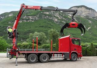 Timber loading cranes Cranab TZ 13.2 NHY 5+4