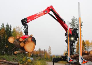 Timber loading cranes Cranab TZ 18.2 D900