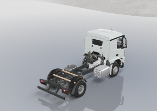 Trucks Rigid Chassis Mercedes-Benz Arocs 2024 K 4x2