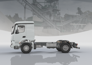 Trucks Rigid Chassis Mercedes-Benz Arocs 2024 K 4x2