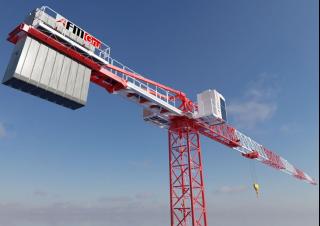 Tower Cranes - Trolley Boom - Top-slewing FM-Gru 2065 TLX P10