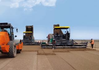 Tracked Asphalt Pavers Vögele SUPER 1880 L