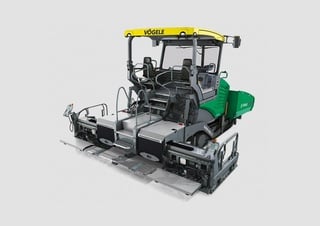 Tracked Asphalt Pavers Vögele SUPER 1900-3 L