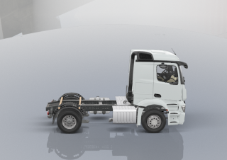 Trucks Truck Tractors - Tractor Units Mercedes-Benz Actros 1851 LS 4x2