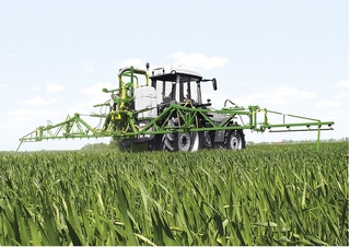 Trailed field sprayers Unia Rex 1024