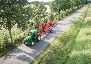 Traktörler 4wd John Deere 6155M 