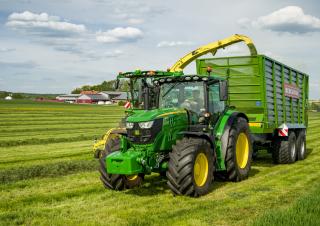 Traktörler 4wd John Deere 6155R