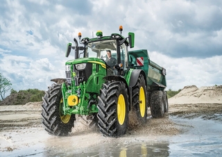 Traktörler 4wd John Deere 6R 155