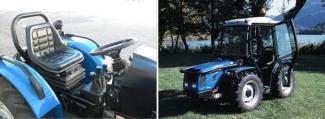 Traktörler 4wd BCS Valiant 550 AR
