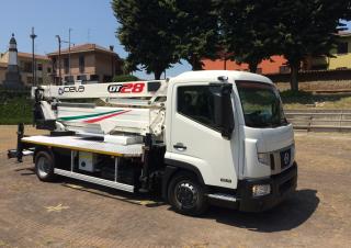 Truck mounted telescopic work platforms CELA DT28