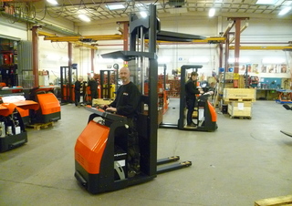 Order Pickers & Cherry Picker Forklifts Actil Warehouse Trucks MPL Lux 15