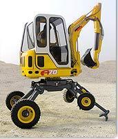 Walking Excavators Menzi A20