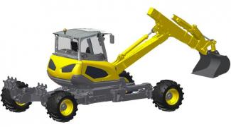 Walking Excavators Menzi M340