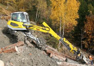 Walking Excavators Menzi M340